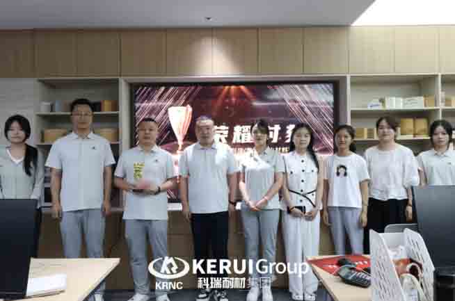 砺行实干结硕果 凝心决胜半程关｜满冠体育耐材5月月度表彰总结会圆满举行