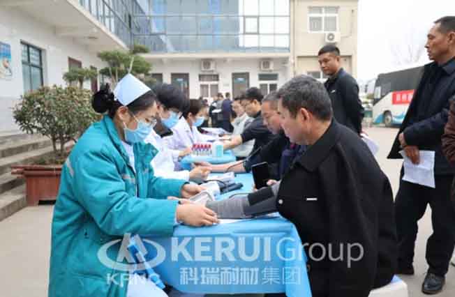 为健康“加码”,为幸福“护航”——满冠体育耐材员工体检活动暖心纪实